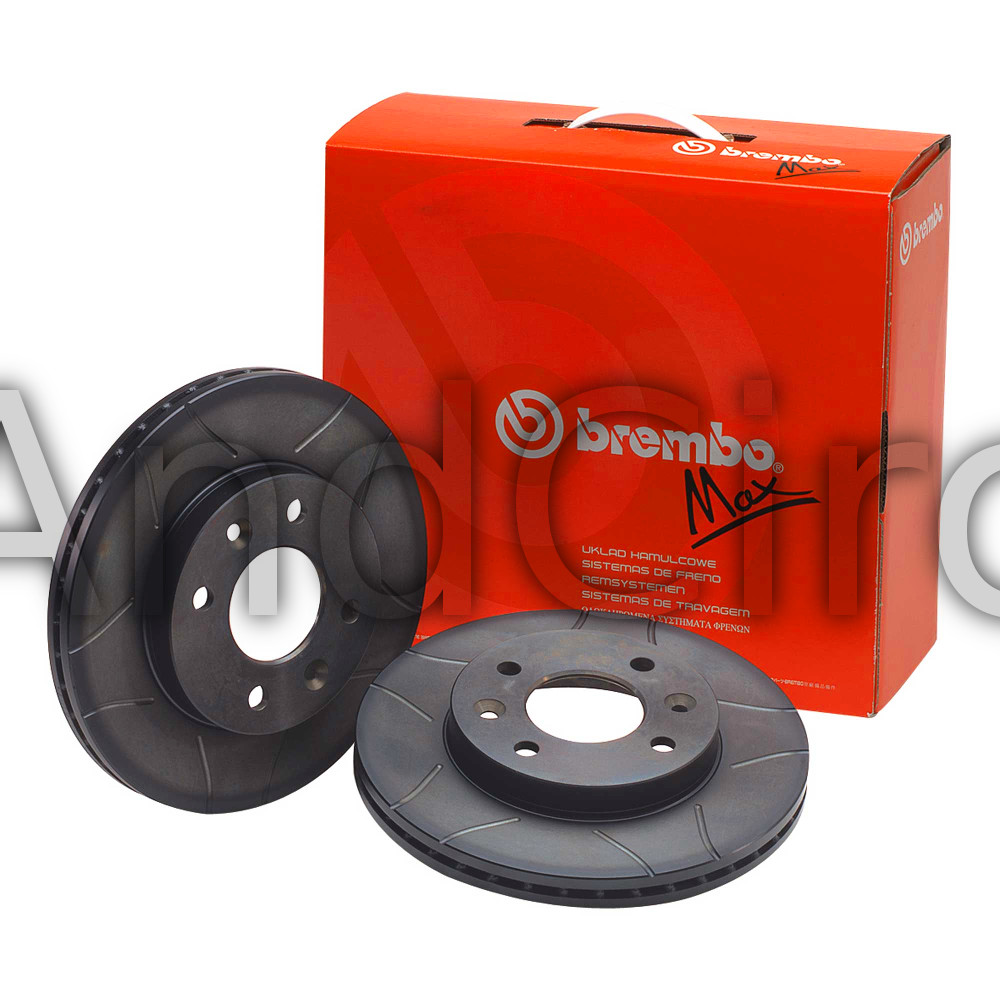C5 (RC_) 1.6 HDi (RC8HZB) 108bhp - Πίσω - Brembo Max Δισκόπλακες - 08/04 to  - Διάμετρος: 276mm