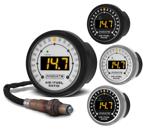 MTX-L: Complete All-In-One Air/Fuel Ratio Gauge Kit - MTX Series Digital Air/Fuel Ratio Gauge Kit (ALL-IN-ONE) (52mm)