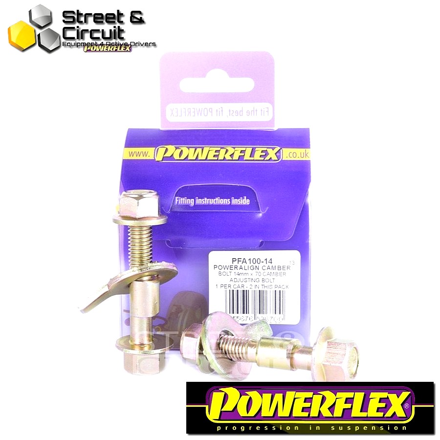 | ΑΡΙΘΜΟΣ ΣΧΕΔΙΟΥ  | - Powerflex ROAD *ΣΕΤ* Σινεμπλόκ - Forester SF (1997 - 2002) - PowerAlign Camber Bolt Kit (14mm)  Code: PFA100-14