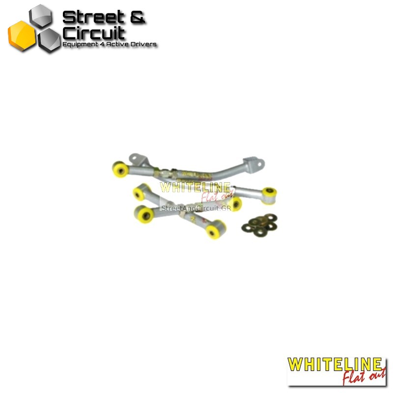 Subaru Legacy BE,BH 98-02 excl turbo - Whiteline Lateral link-adjust toe/camber, *Rear - Σινεμπλόκ/Bushes