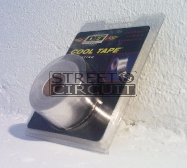 Cool Tape 3.5cm x 4.5m - 200C MAX - Reflects Heat From Electrics/Pipes/Hoses/Battery