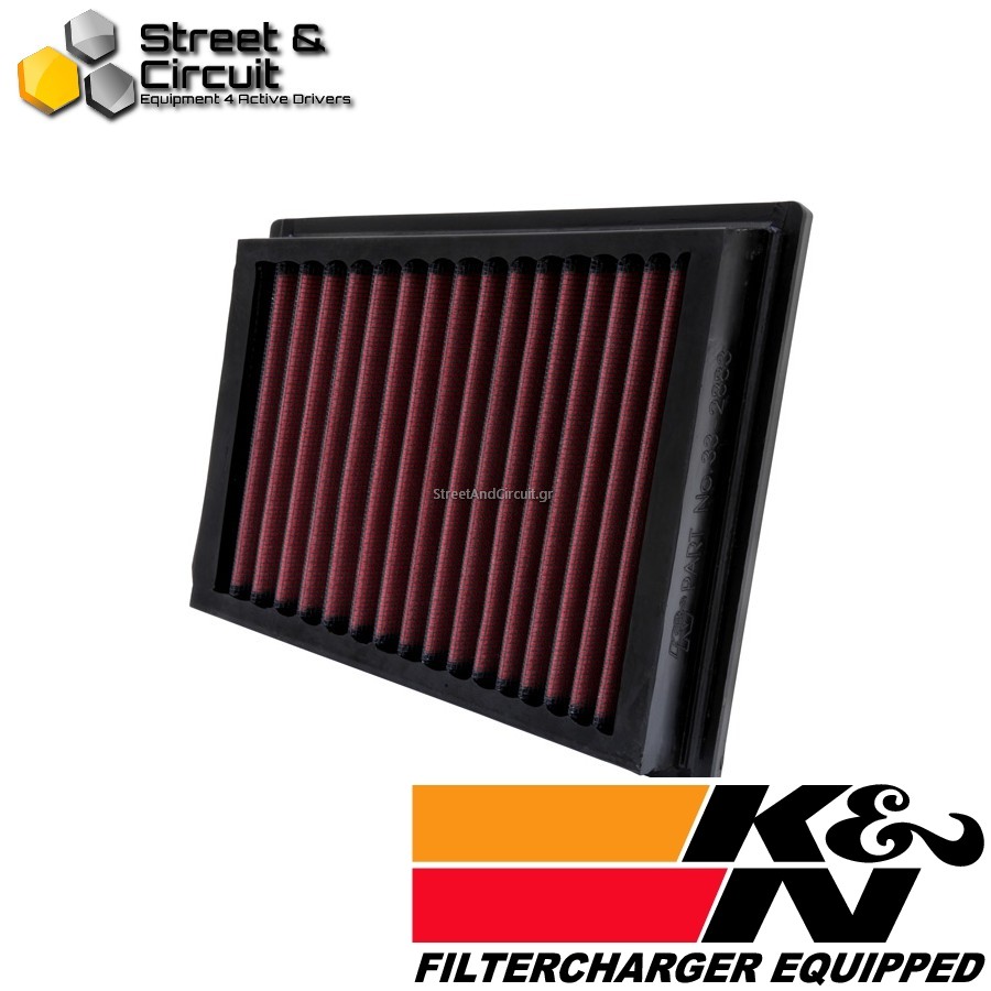 Ford Fusion/Fusion Plus 1.6 DSL, 2004-2009-Φίλτρο Πάνελ/Panel Filter - K&N