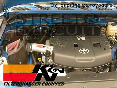 Toyota FJ Cruiser 4 F/I, 2007-2009-77 Series High Flow Intake - K&N