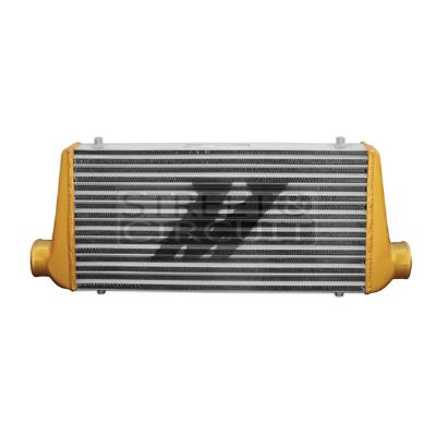 Eat Sleep Race Special Edition M Line Intercooler w/ Gold End Tanks  - Mishimoto - Sport Compact Intercoolers