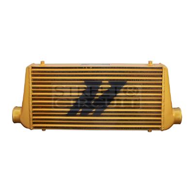 Eat Sleep Race Special Edition M Line Intercooler - All Gold  - Mishimoto - Sport Compact Intercoolers