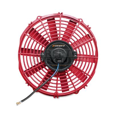 12� Electric Fan 12V, Red - Mishimoto - Fans & Fan Accessories