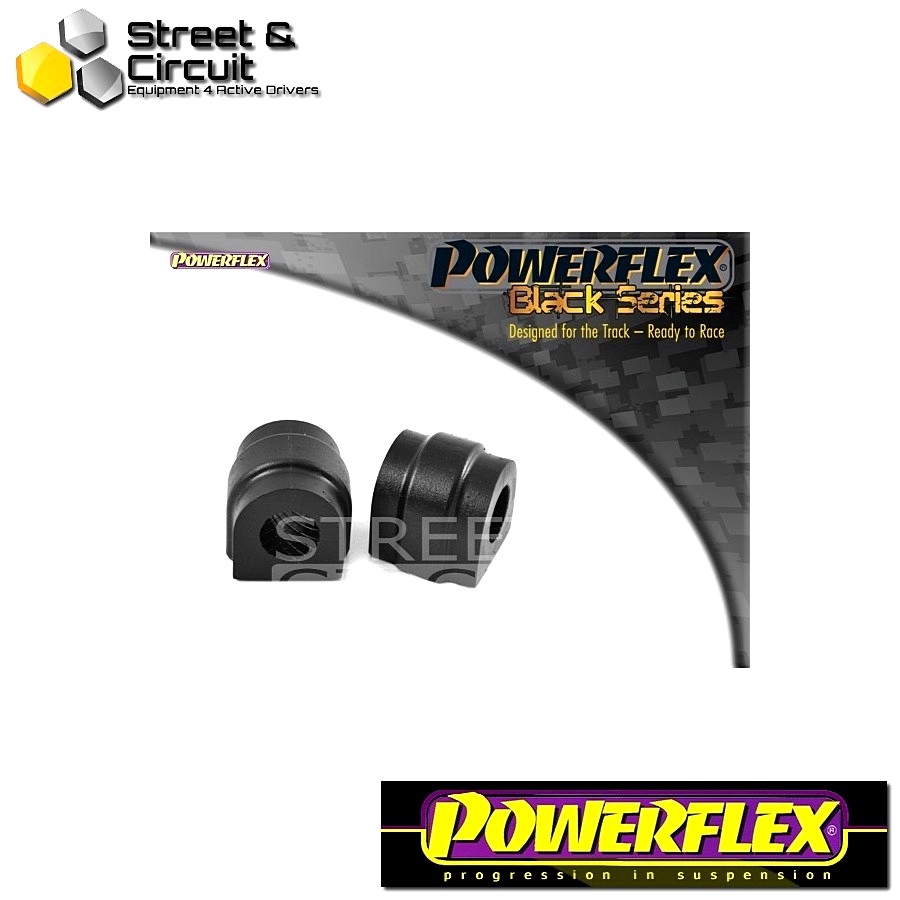 | ΑΡΙΘΜΟΣ ΣΧΕΔΙΟΥ 14 | - Powerflex BLACK SERIES *ΣΕΤ* Σινεμπλόκ - E60, E61 5 Series (2003-2010) - Rear Anti Roll Bar Mount 18mm Code: PFR5-4609-18BLK