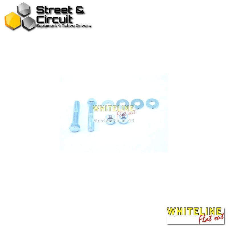 Subaru Liberty BC,BF 10/89-5/94 inc RS turbo - Whiteline Toe lock kit, *Rear - Σινεμπλόκ/Bushes