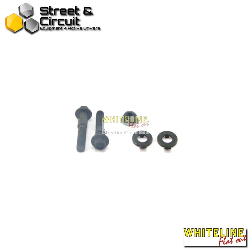 Subaru Forester SF 98-02 excl GT or turbo - Whiteline Camber adj bolt kit-14mm, *Front - Σινεμπλόκ/Bushes