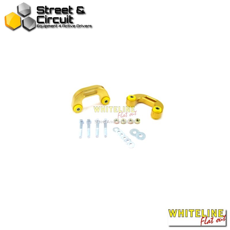 Subaru Forester SF 98-02 excl GT or turbo - Whiteline Sway bar link conv kit - extra h/d alloy, *Rear - Ζαμφόρ/Anti-Roll Bar