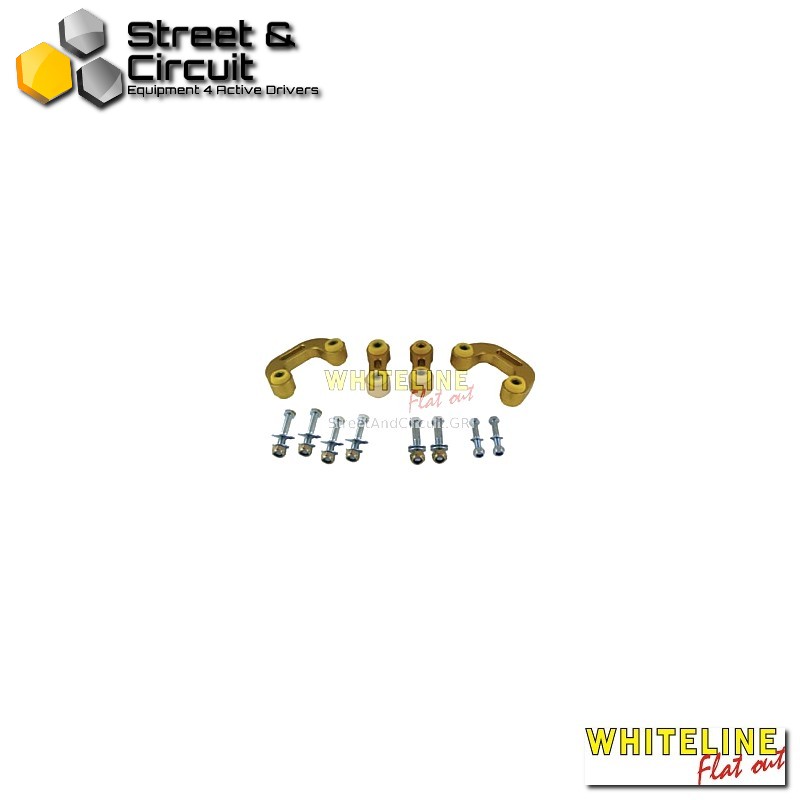 Subaru Forester SF GT 01/01-05/02 turbo - Whiteline Sway bar link conv kit - extra h/d alloy, *Front & Rear - Ζαμφόρ/Anti-Roll Bar