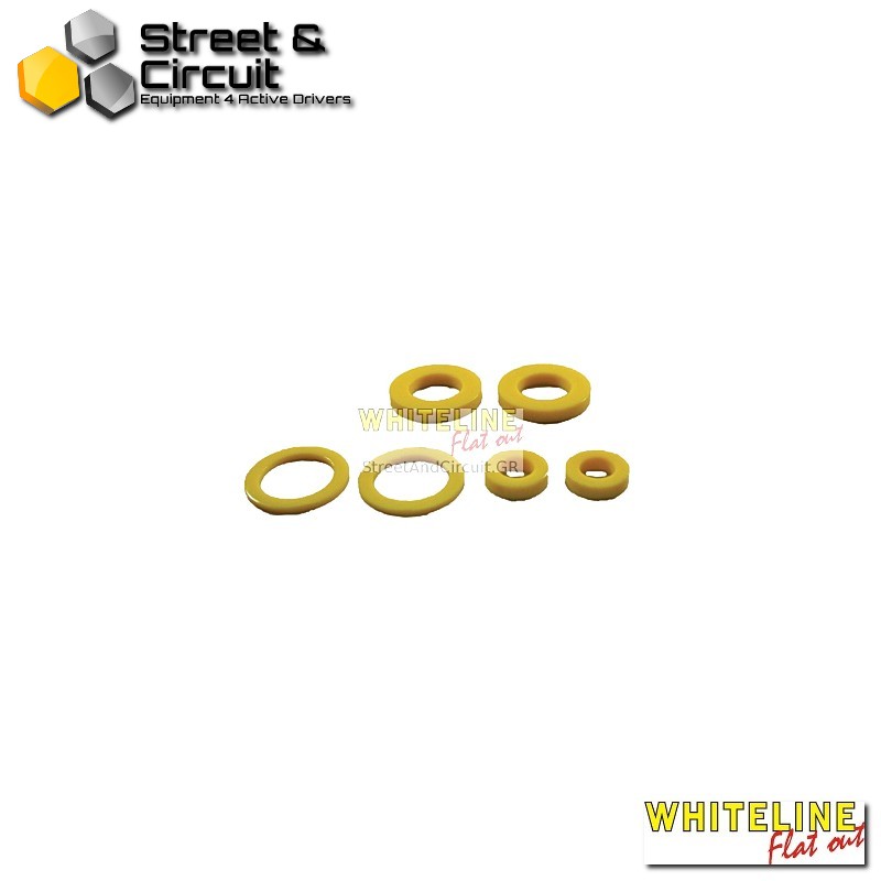 Subaru Forester SF 98-02 excl GT or turbo - Whiteline Front of rear diff support lock, *Rear - Σινεμπλόκ/Bushes