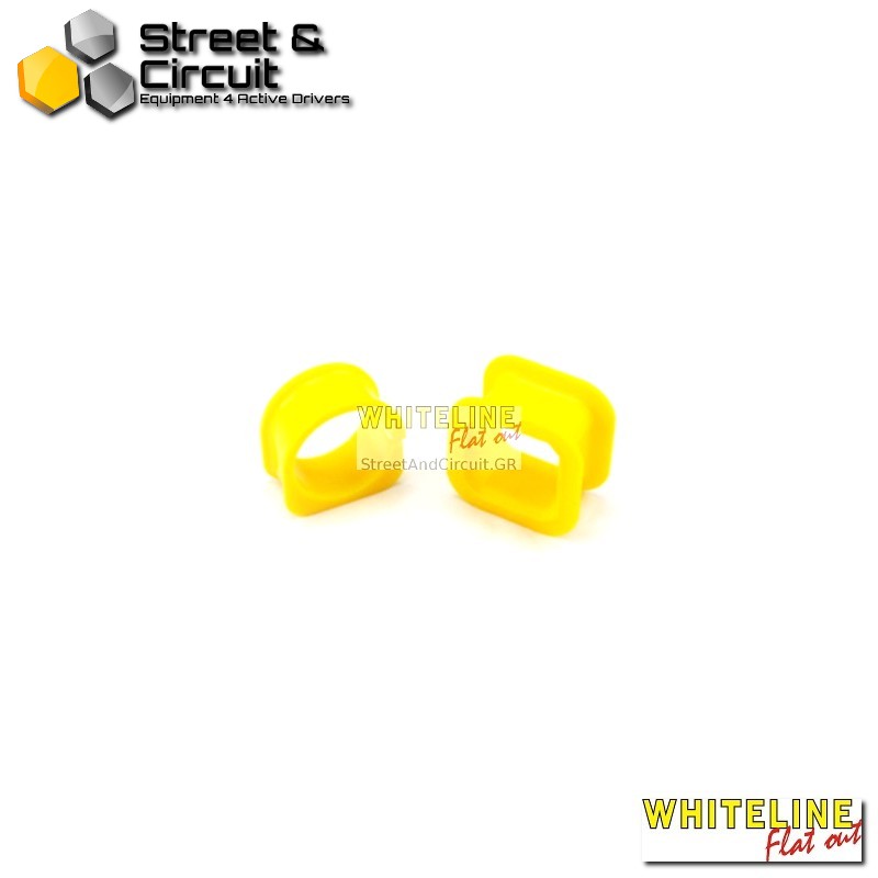 Subaru Forester SF 98-02 excl GT or turbo - Whiteline Heavy duty steer rack mounts, *Front - Σινεμπλόκ/Bushes